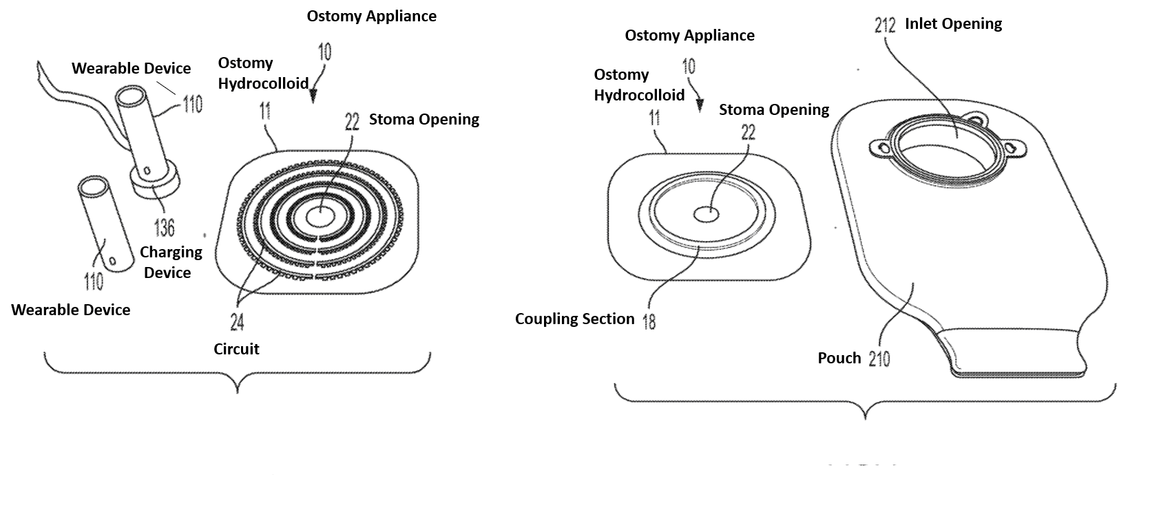 Ostomy-appliance-with-leakage-detection